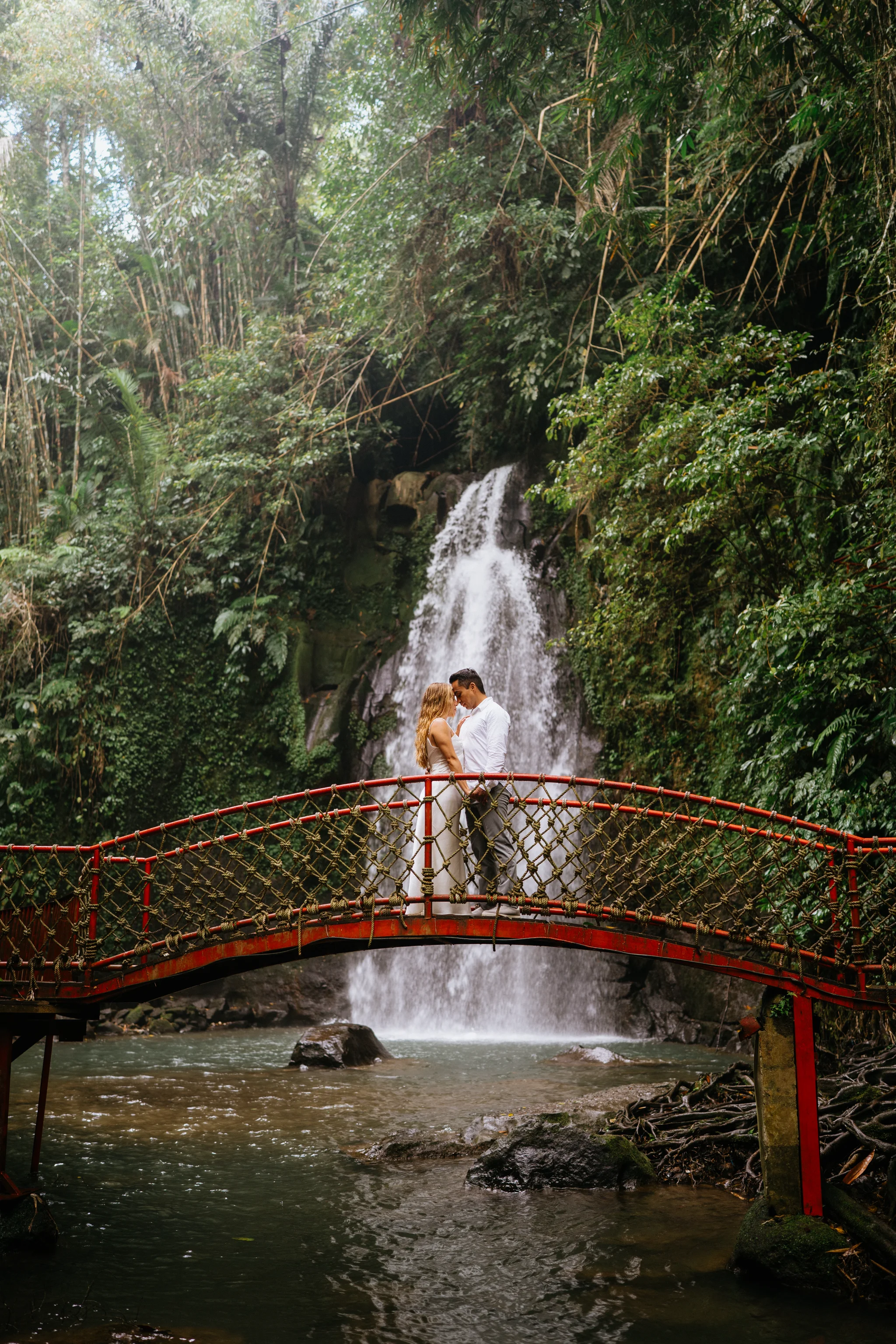 Grettel & Juan At Ulu Petanu Wartefall