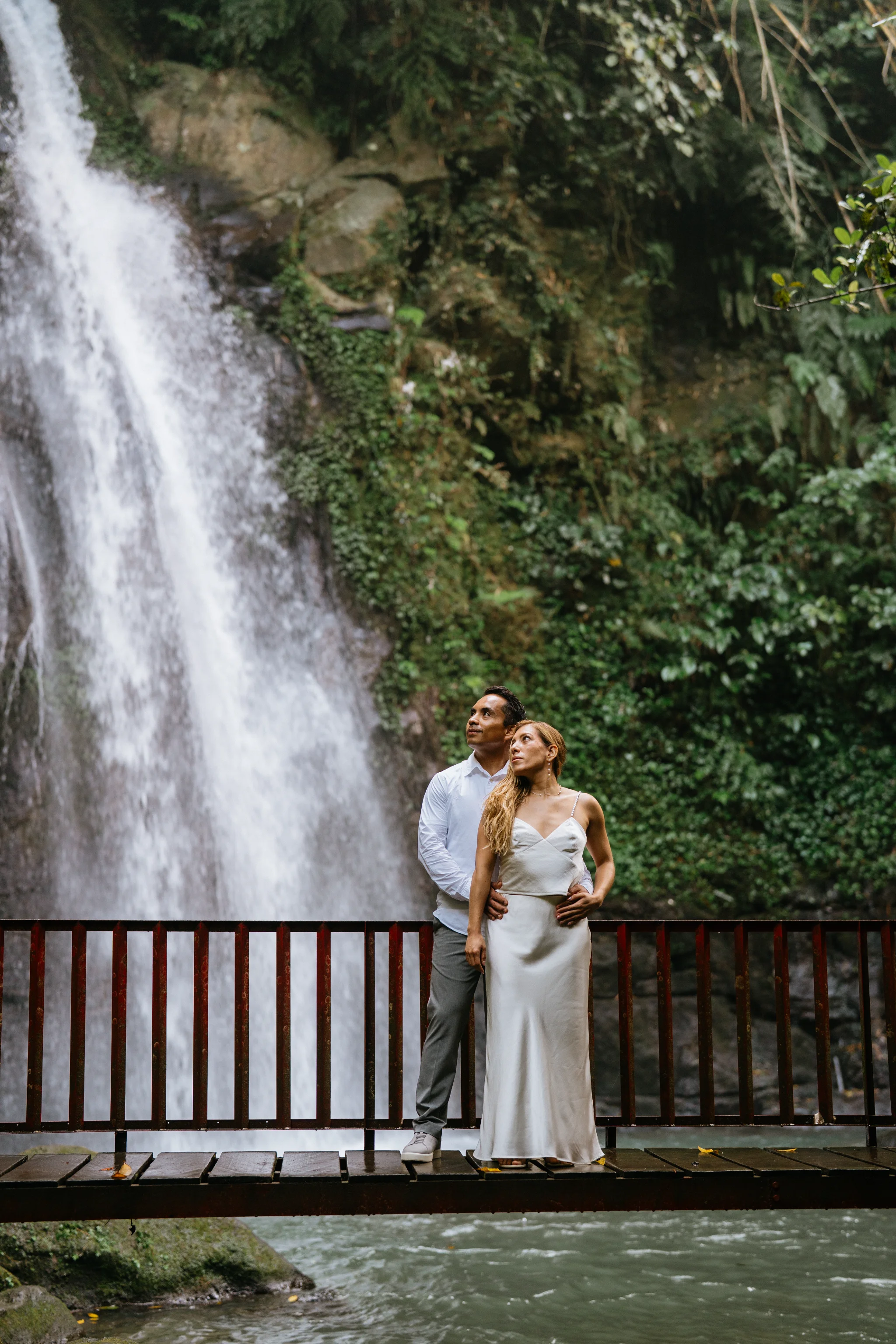 Grettel & Juan At Ulu Petanu Wartefall