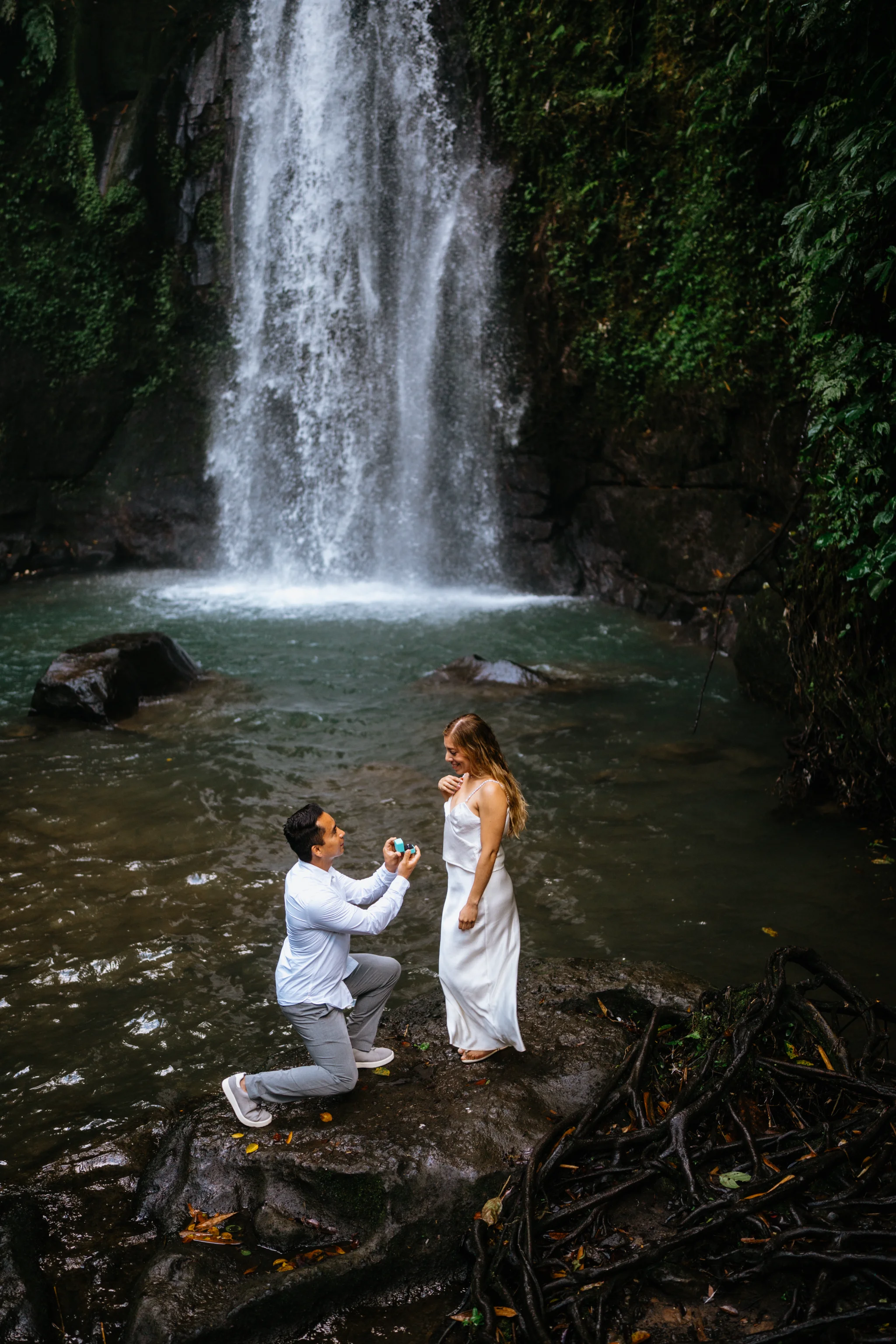 Grettel & Juan At Ulu Petanu Wartefall